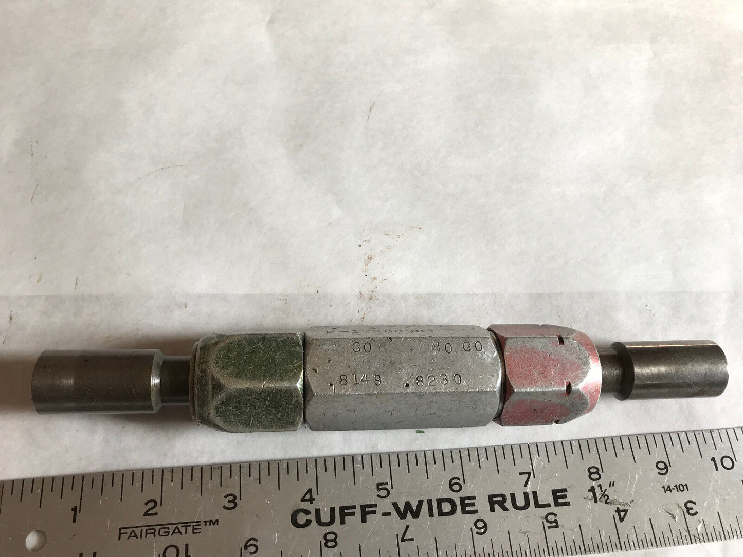 The Pipe Machinery 8149,8230 Go No Go Plug Gauge Inspection Gage .8149 .8230,Ag