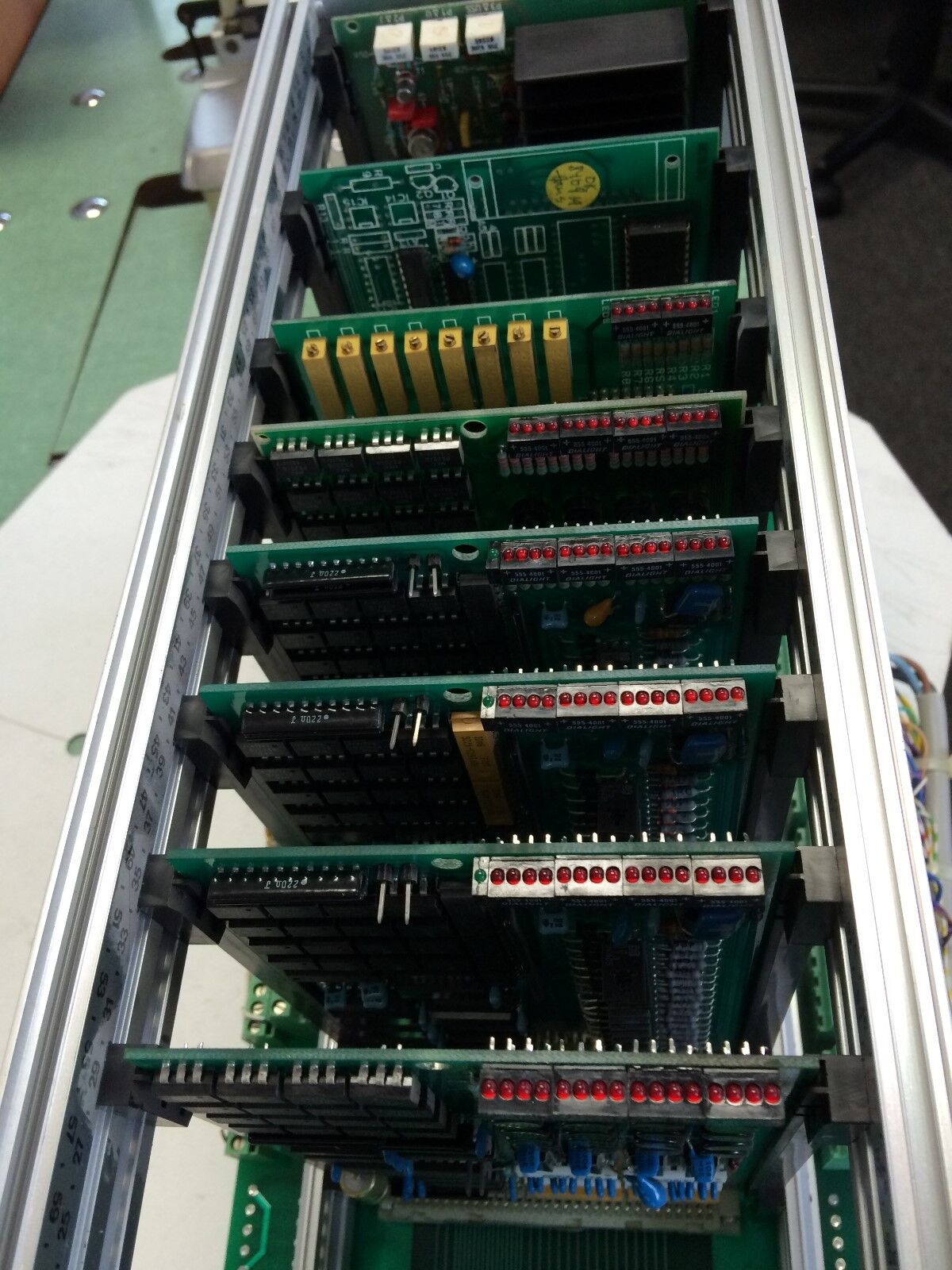 Indel Backplane & Rack,Ics 354, 434A,8Xtc/44D,16Xpa,1Cs02,Ksu5 Plc Controller,Fj