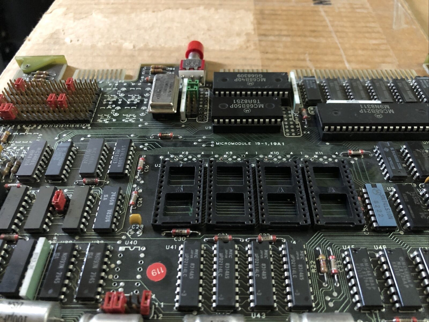 Motorola 84Ew8062b01,84Ew8062bq1 Micro Module 01Ew3062b02,Rev B,84Ew8062bo1,Cs