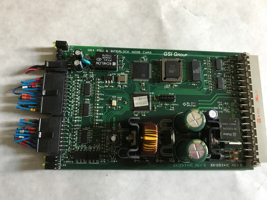Gsi Group Ek126341c,Gsi G64 Psu & Interlock Node  Card,Bx