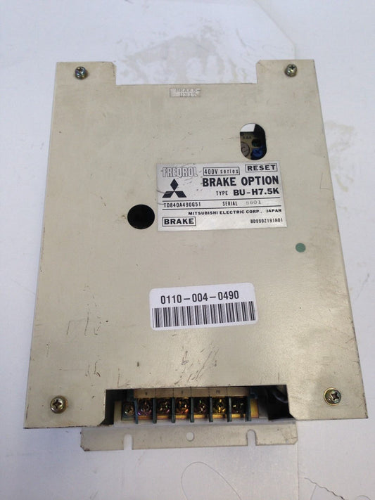Mitsubishi Bu-H7.5K Brake Unit, 400V Freqrol Brake Option Td840a490g51,Bk