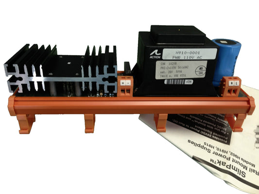 Action Instruments H910-0001 Slimpak 24Vdc Power Supply Rs Nt 115Vac/24Vdc 1A,To