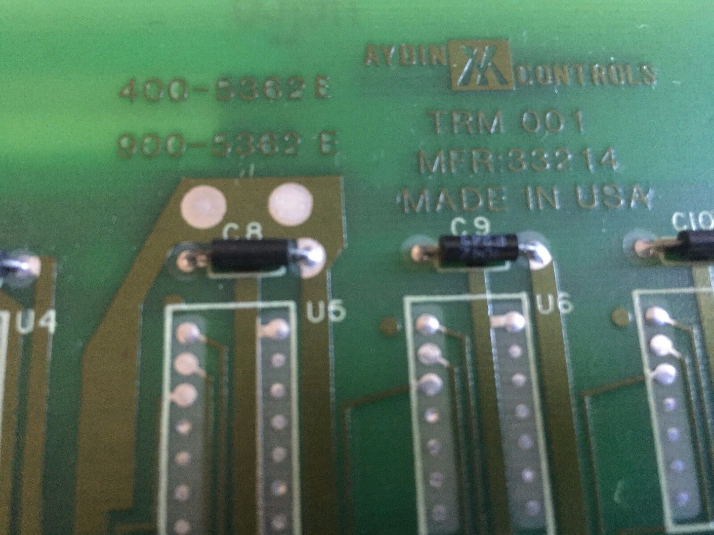 Aydin 460-5362-503-G,803-5160A,400-5362E  Trm 001 Pcb Circuit Board ,Ad