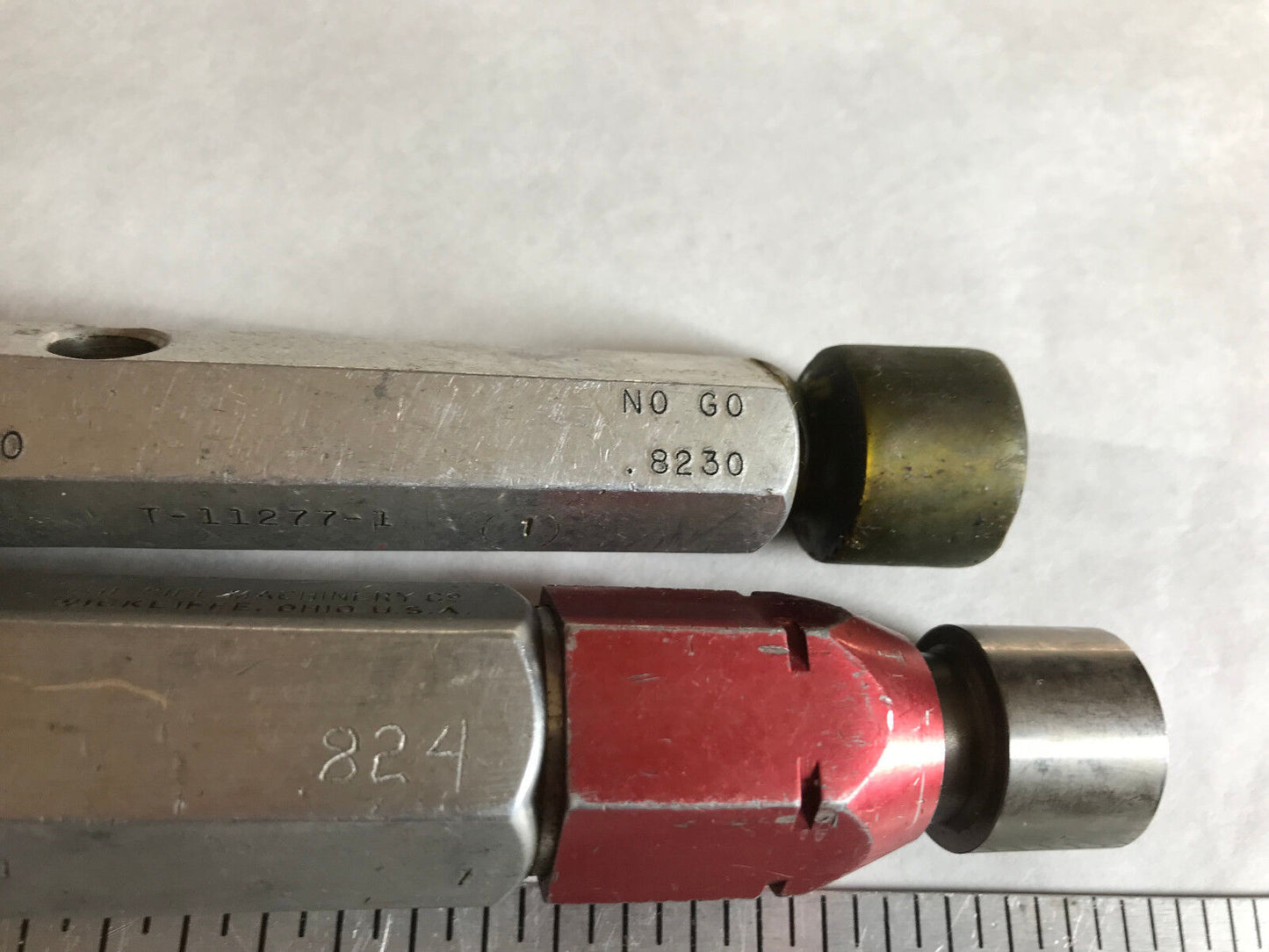 The Pipe Machinery Go No Go Plug Gauge Inspection Gage .8150, .8230, .824,Ag