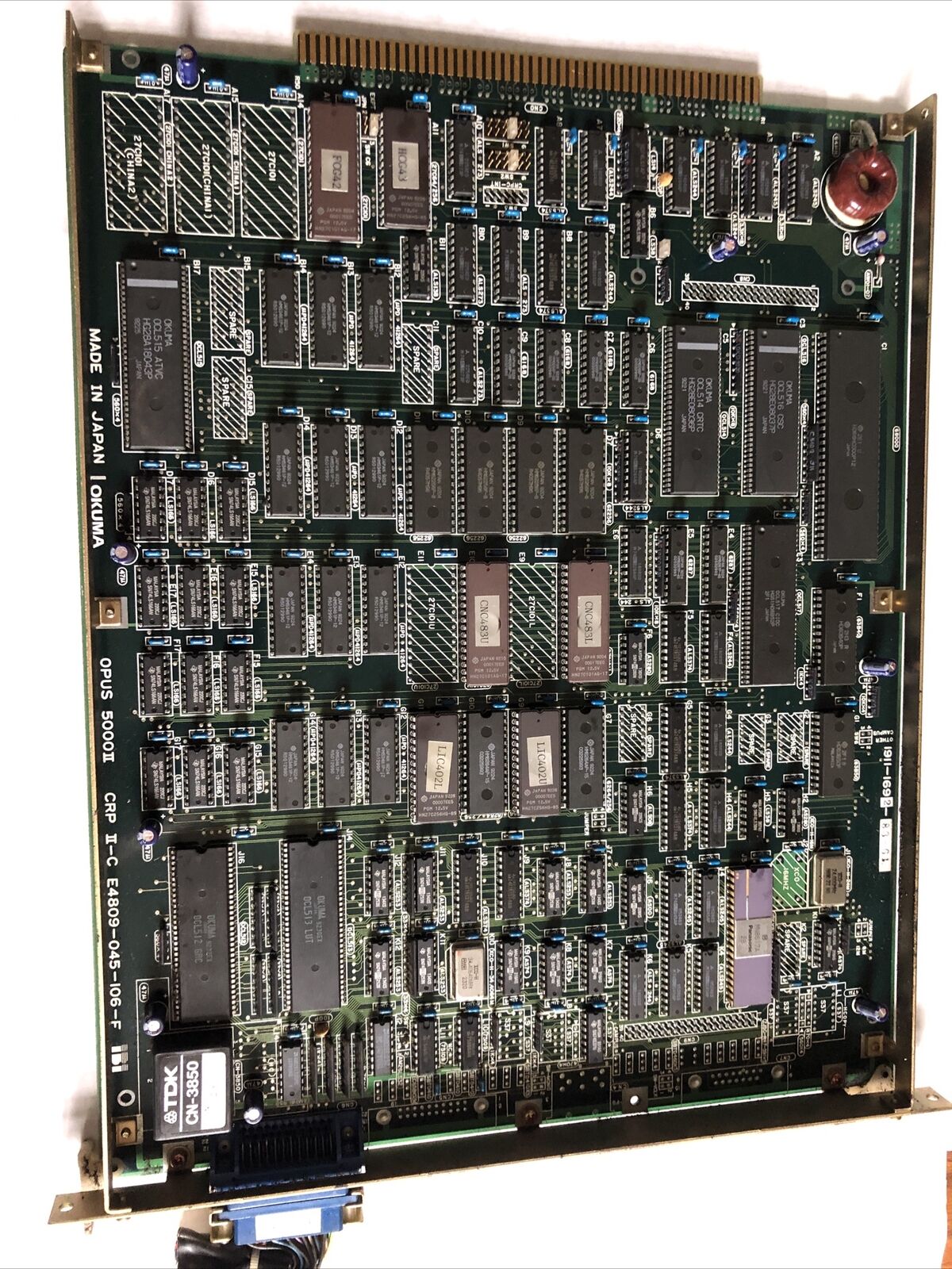 Okuma E4809-045-106-F Opus-5000Ii Crpii-C ,1911-1692-83-61 Board,Fg