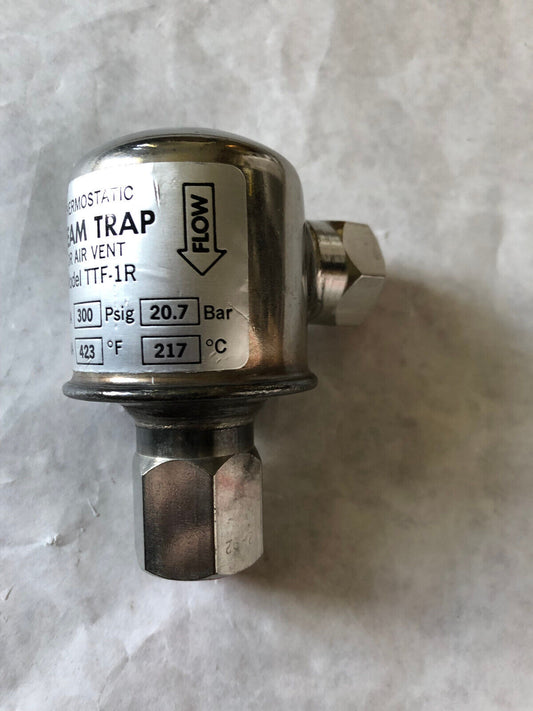 New Armstrong 1/2 Ttf-1R Thermostatic Steam Trap 1/2" Ttf-Ir,Ttf1r,300Ps,Ay