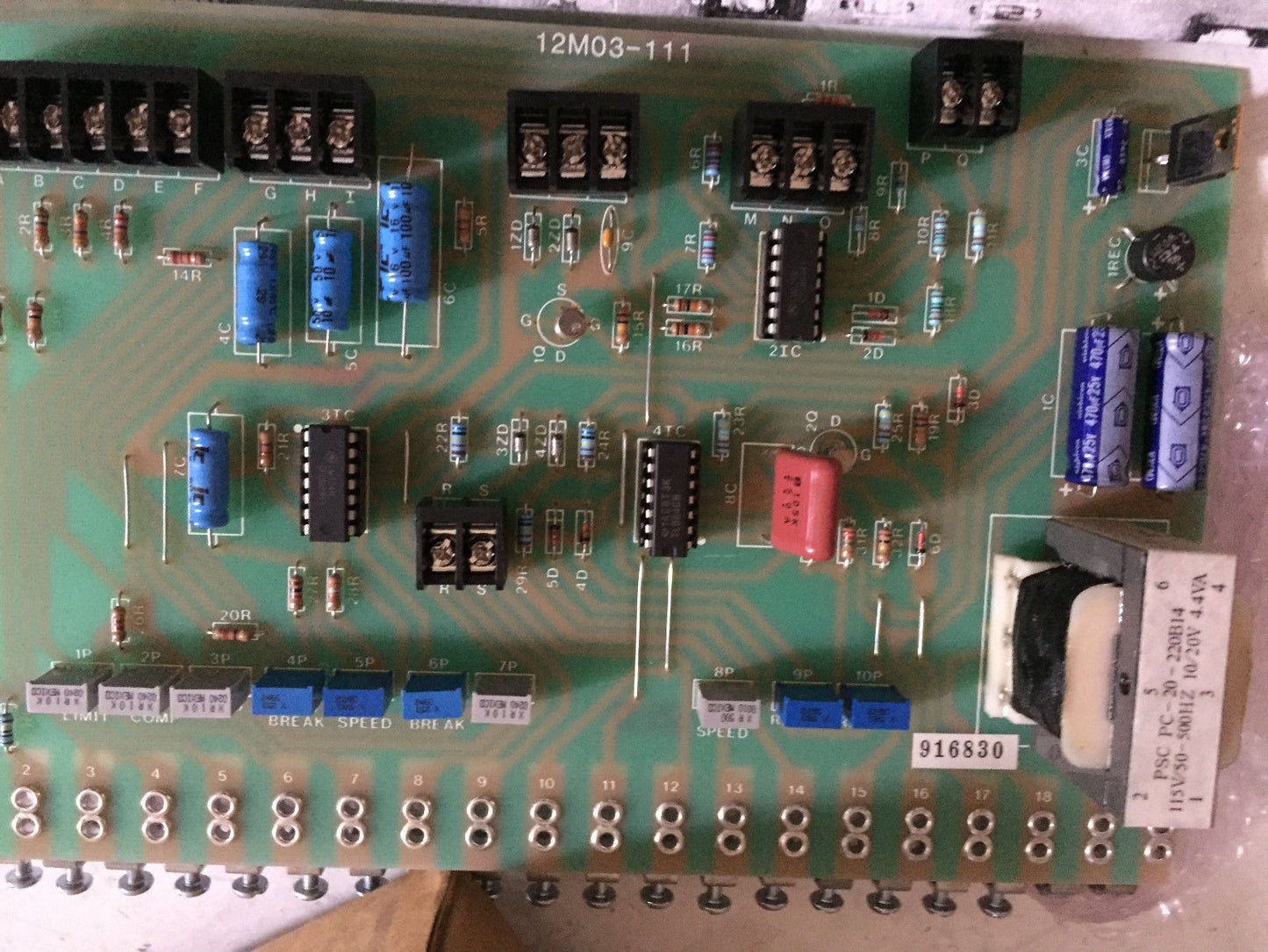 New Bomac 12M03-111,8100-0555 Controller Closed Loop 12M30011101,Cz