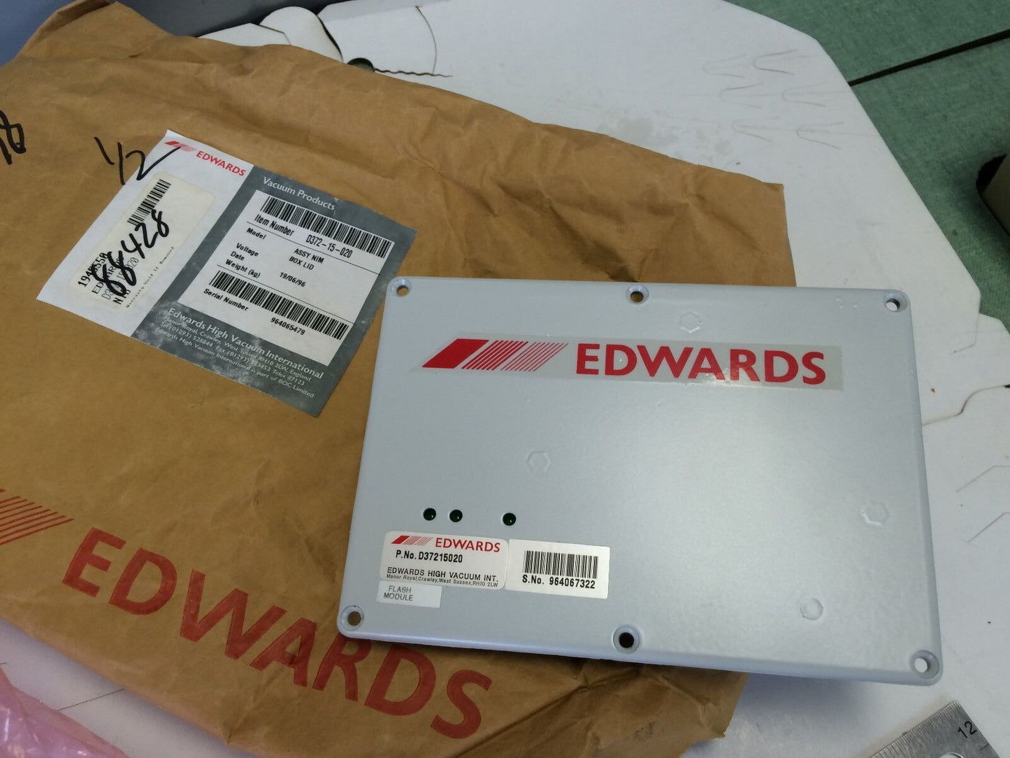 New Edwards Nim Box Lid D372-15-020,P. No. D37215020,Assy Nim ,Fc,Ch