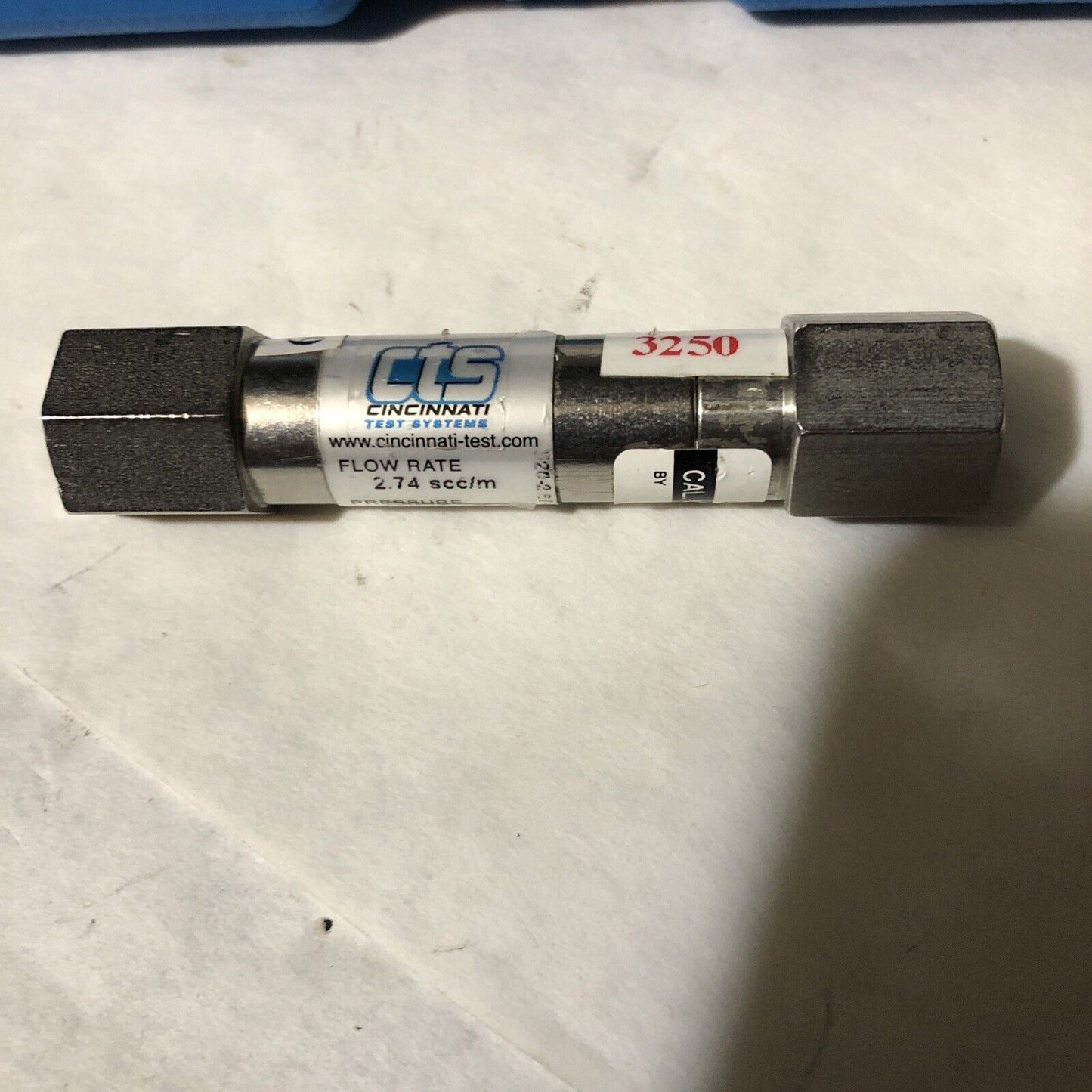Cts 520-2.70Scc/M-50.0Psig-1 Calibrated Leak Standard, 1/8"-Npt,2.83,Fb