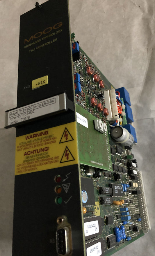 Moog T161-902 A-10-E5-2-9A Servo T161 Controller B48359-004 Rev C ,Ed