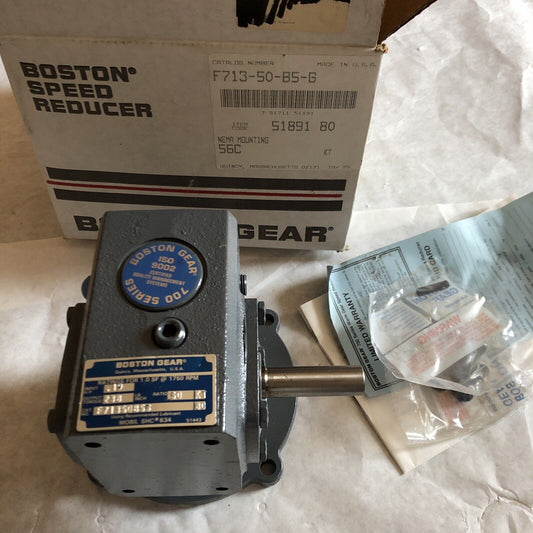 New Boston F71350b5g,F713-50-B5-G Reducer F713 51891,Boston Gear F71350b56,Cg