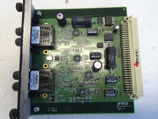 N-Tron 9002Fx Slide In Module 100Basefx Multimode Fiber Ports 9002Fx-St,By