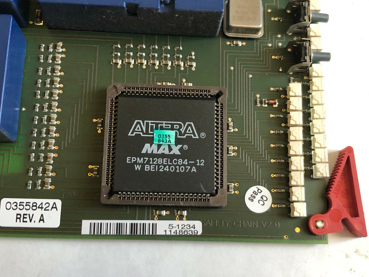 Orbotech 0355842A Rev. A Plc Board Controller,Orbotech Safety Chain,Sk
