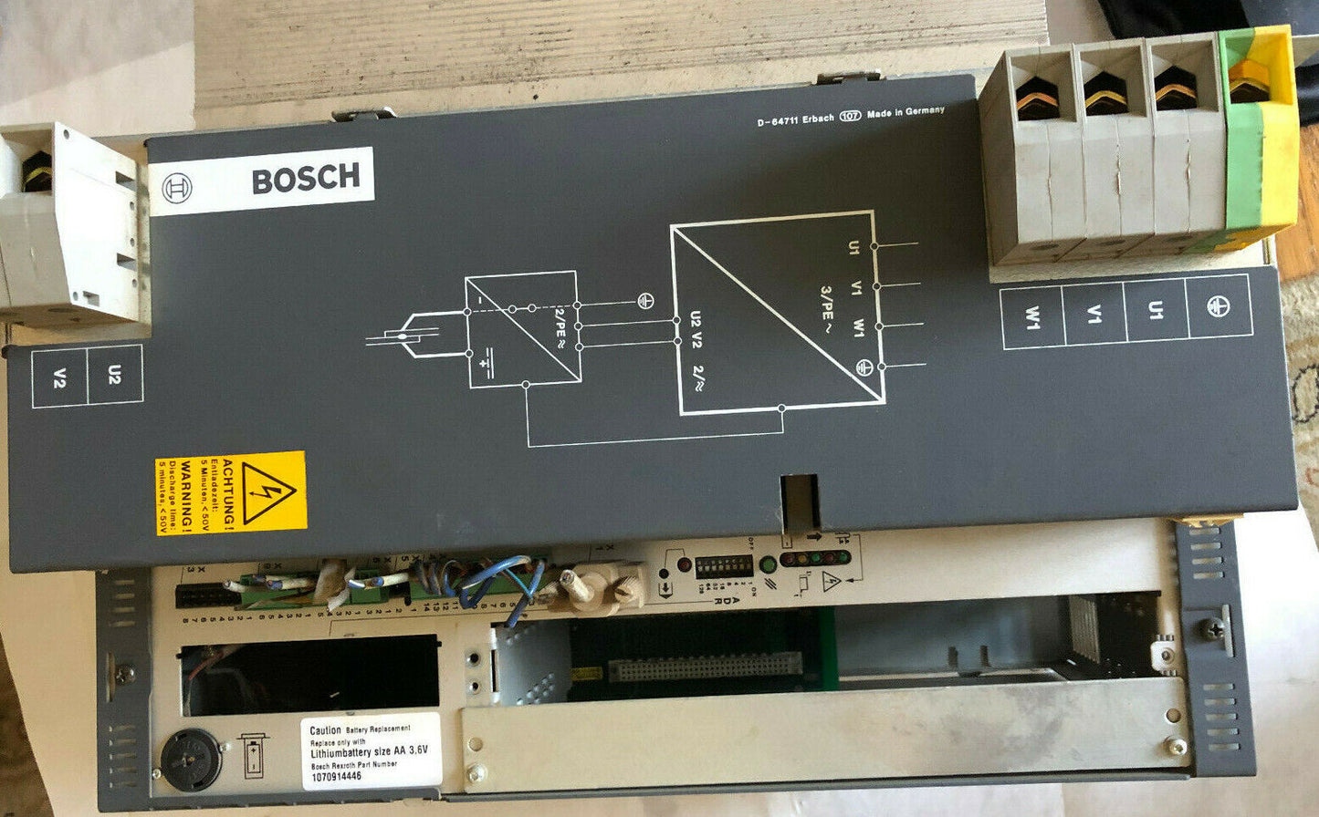Bosch 1070914446,Rexroth D-64711,1070086669-206 25, Psi 6300.650L1 Servo Unit,Bh