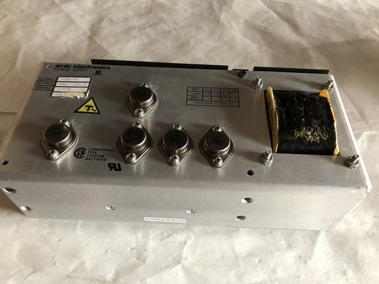 Acdc Etv551-116 Power Supply Ip 100/117/200V Op:5/12V 8/1.7Amp ,Az