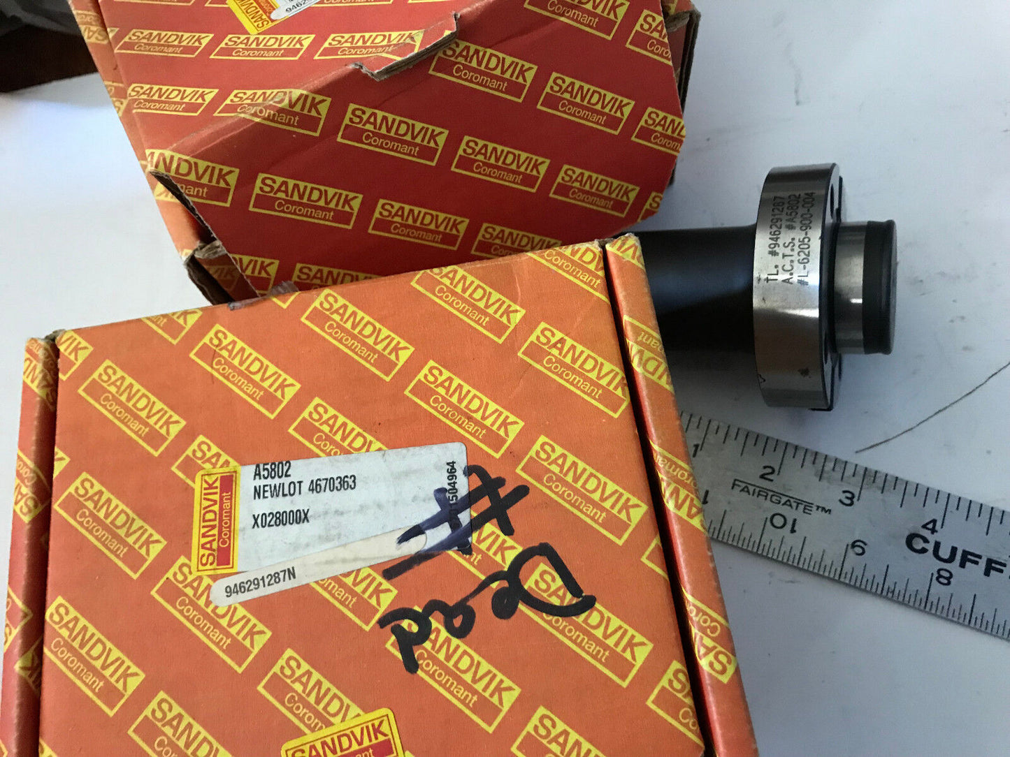 New Sandvik #A5802,L-6205-900-004 ,A.C.T.S Boring Tool Holder Tl #946291287,Em