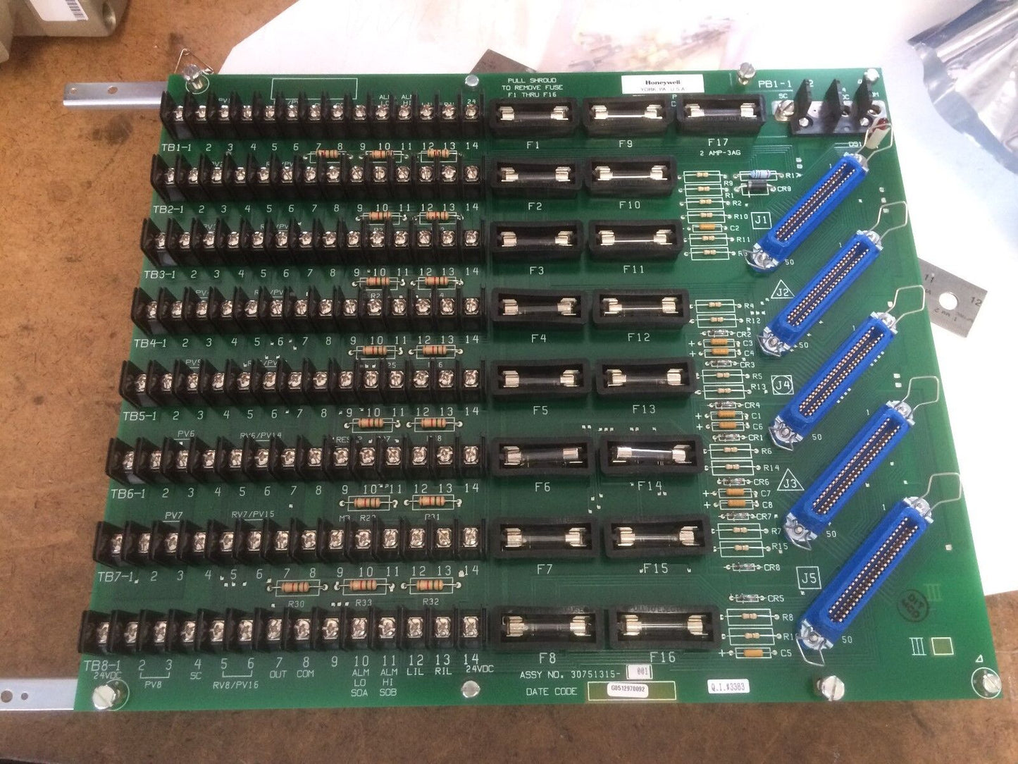 Honeywell C-Tcb Yamatake Terminal Panel Controller For C-Tcb20,30751315-001,Dj