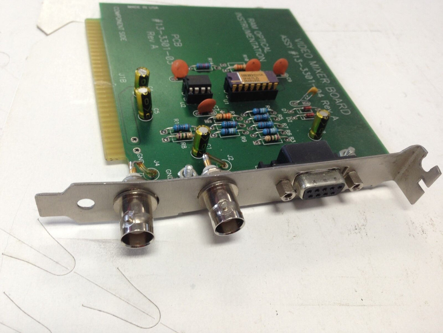 Ram Optical 13-3301-03 Video Mixer 13-3301-04 Rev A  Pcb Board,Ah