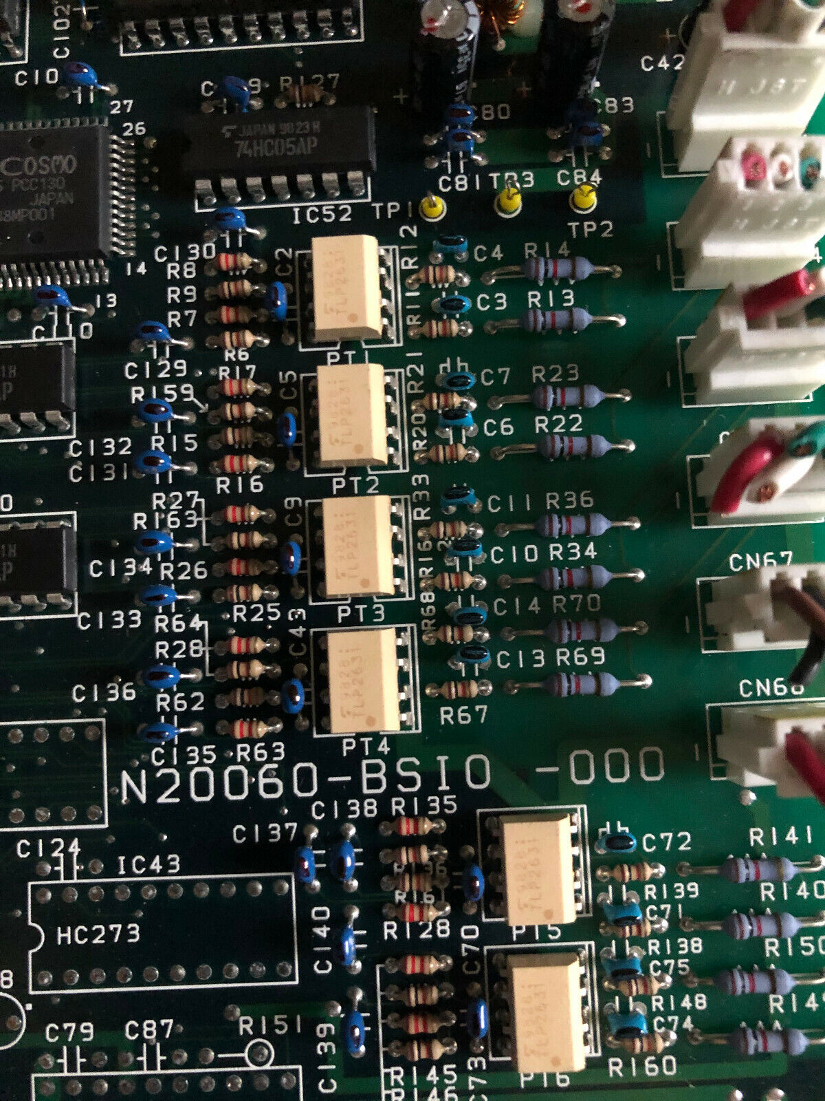 Amada N20060-Bsio-000,2125389-1,N20060-Bsi0-000,Amada 9810032 I/O Board,Bi