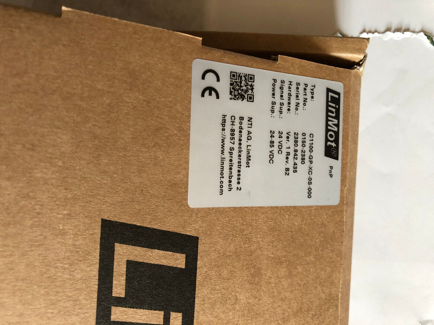 New Linmot C1100-Gp-Xc-0S-000 Servo Drive,C1100,Linmot 0150-2380,2084.842.435,Cu