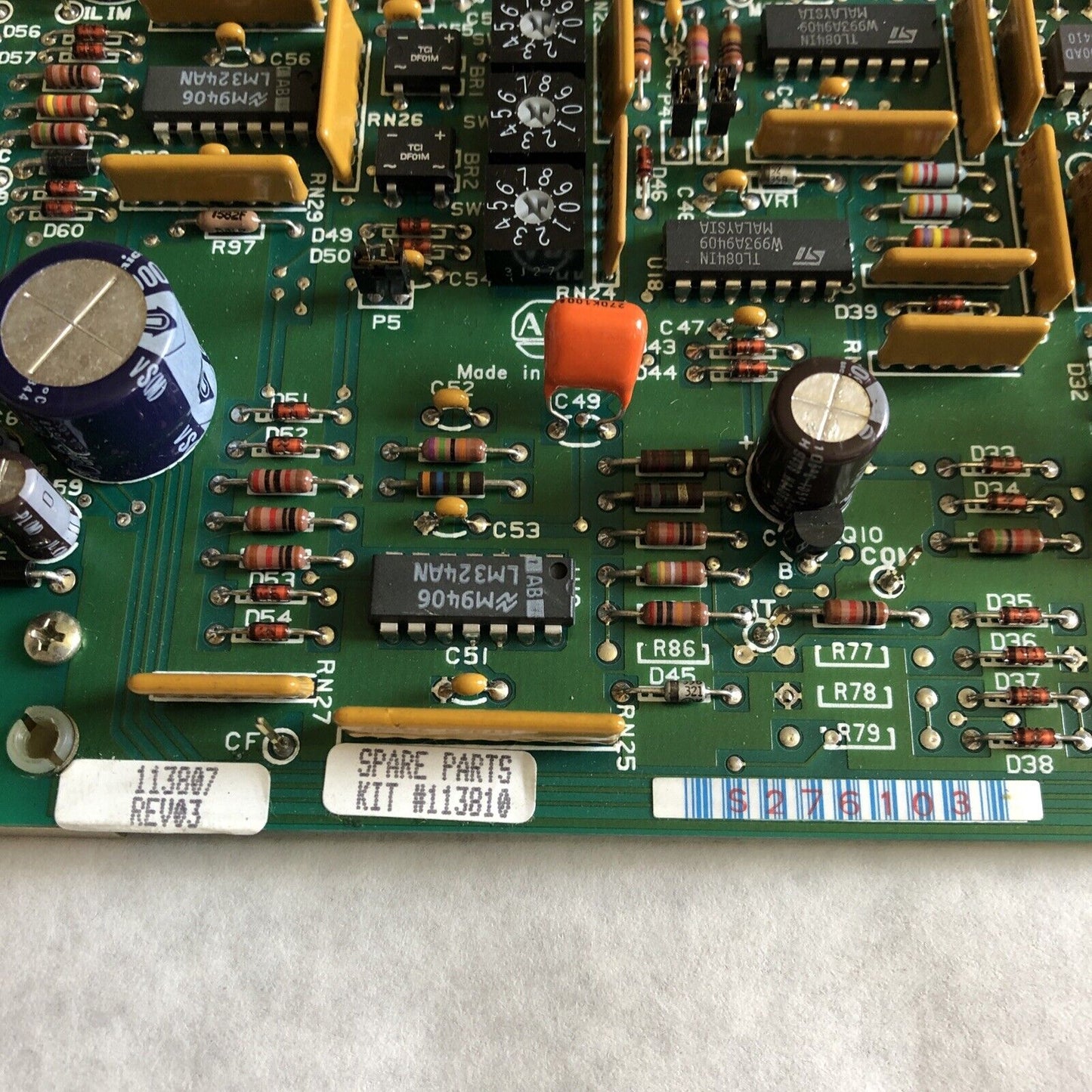 New Allen Bradley 113807 Rev03,113810 Assembly 20/40A Board Sp113830,Fk