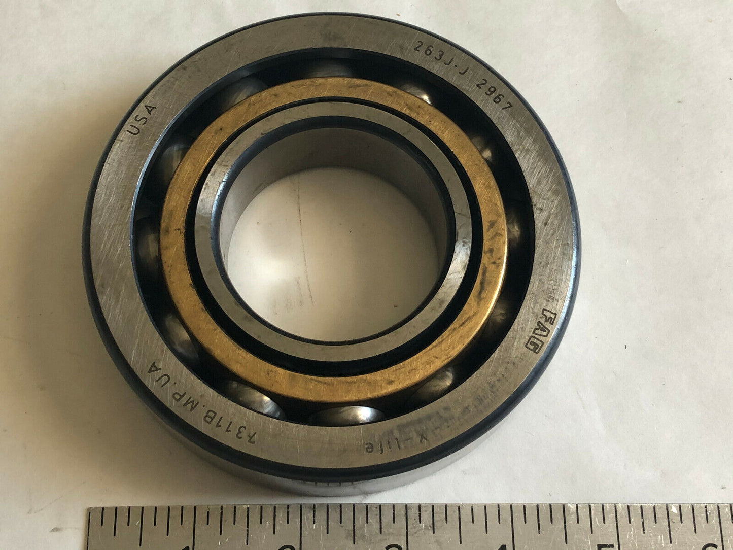 New Fag 7311B.Mp Ua,263Jj X-Life Ball Roller Bearings, 120 X 55 X 29Mm,263J.J,Tj