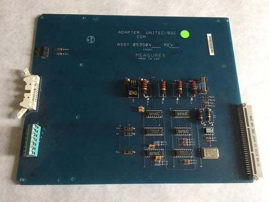 Honeywell 05350400,053504 Measurex 05340400 Rev D,Adapter Unitec/Bsc Com,Sv