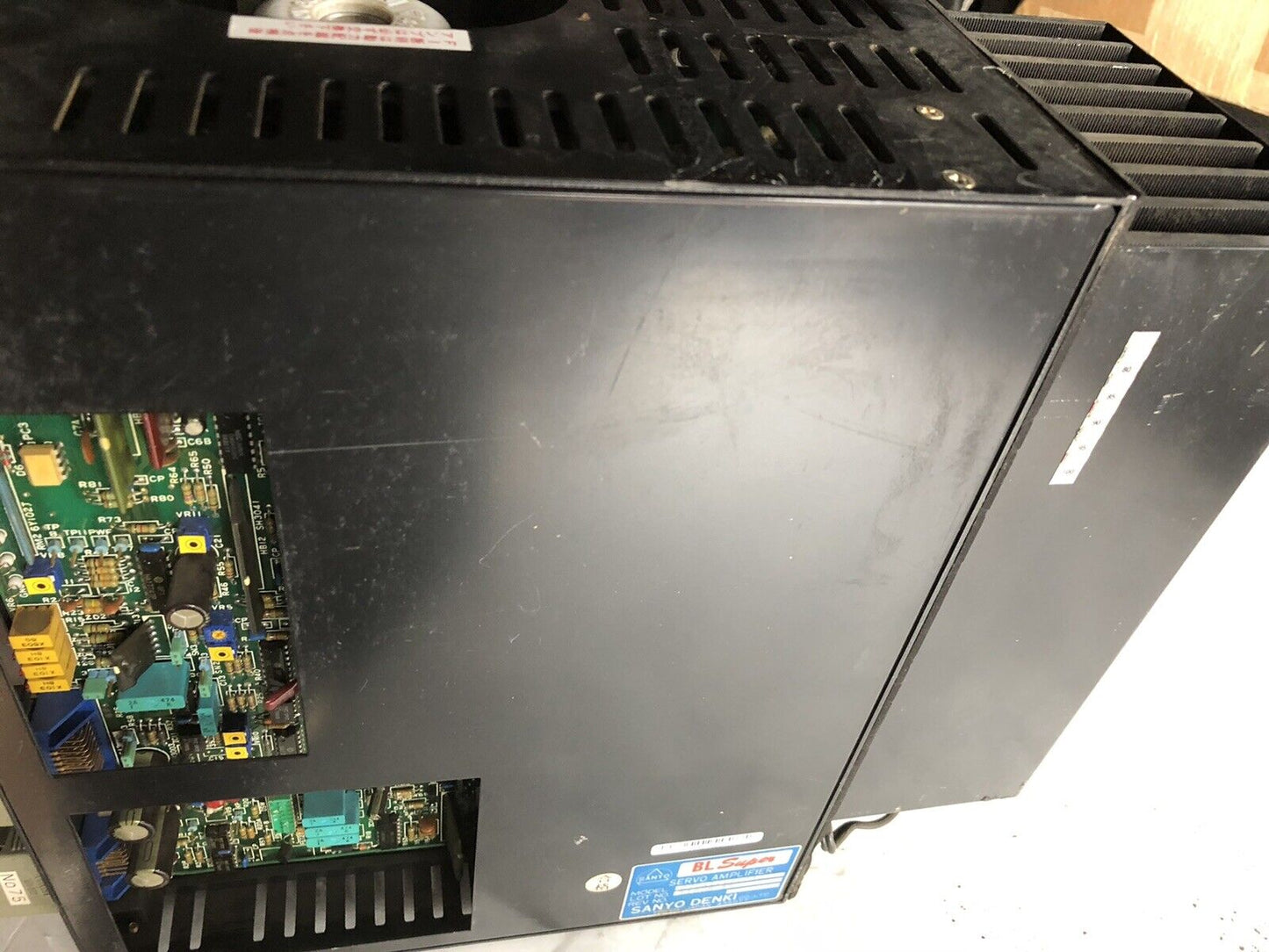 Kawasaki Sanyo Denki 27Ba100fft30c Servo Amplifier Ag1,Bl Super A100,Bg