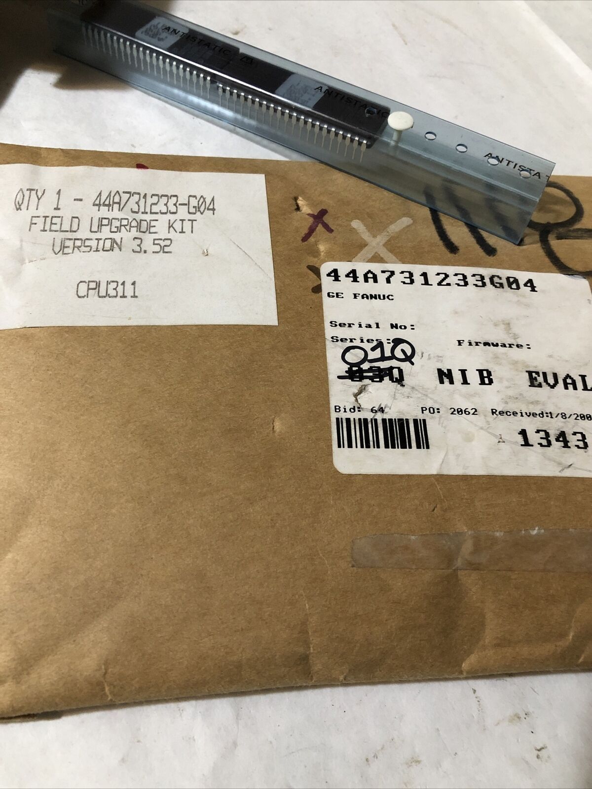 New Lot Ge Fanuc 393-002E, 387-032H,395-027A,Chip,44A731211-G07,44A731233-G04,Bk