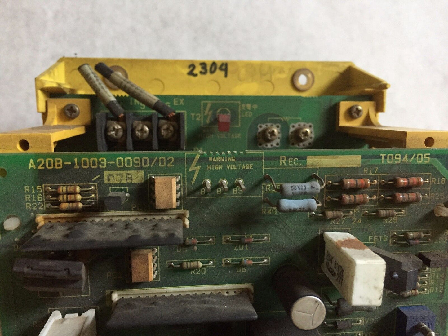 Fanuc A06b-6058-H006,A20b-1003-0090/02/07B,A20b-1003008004A Servo Amplifier,Sj