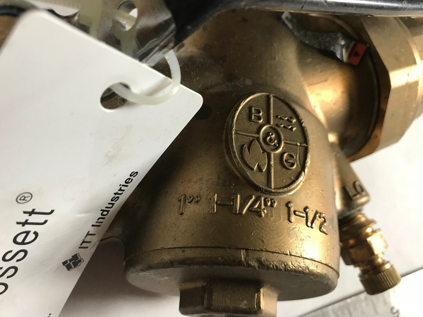 Bell&Gossett Acy Valve Kit,25 32 40,10Gpm,B&G Autoflow Union 1" 1 1/4" 1 1/2",St