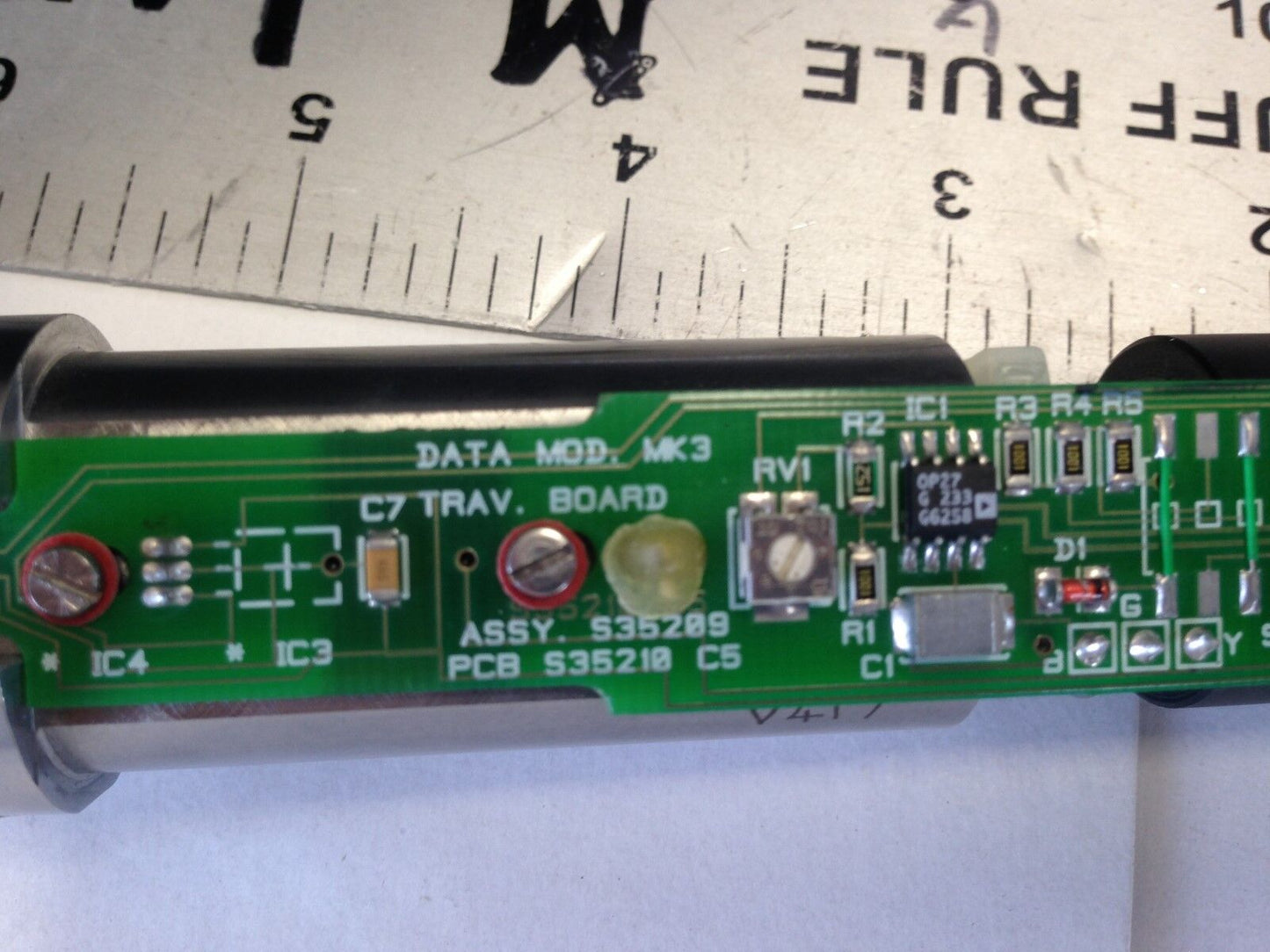 Taylor Hobson 155/P35203,V417 Traverse Unit Data Mk3, S35209,Pcb S35210 C5,Fb