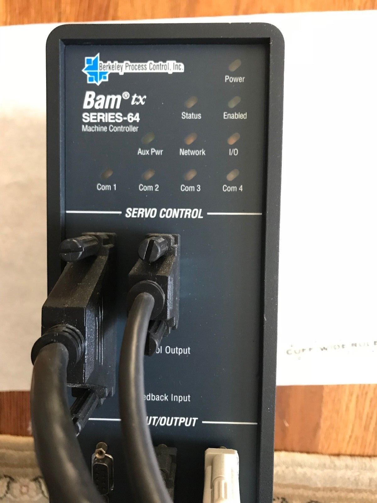 Berkeley Mwtx-4 Machine Controller,Bam Tx Series-64,Opts Ec-Cp-E-Sl2-M20,Ef
