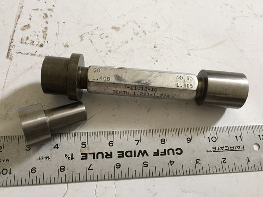 Used  Go No Go Gage, Go Nogo Guage  1.400, 1.405, 1.3900 The Pipe Machinery,Am