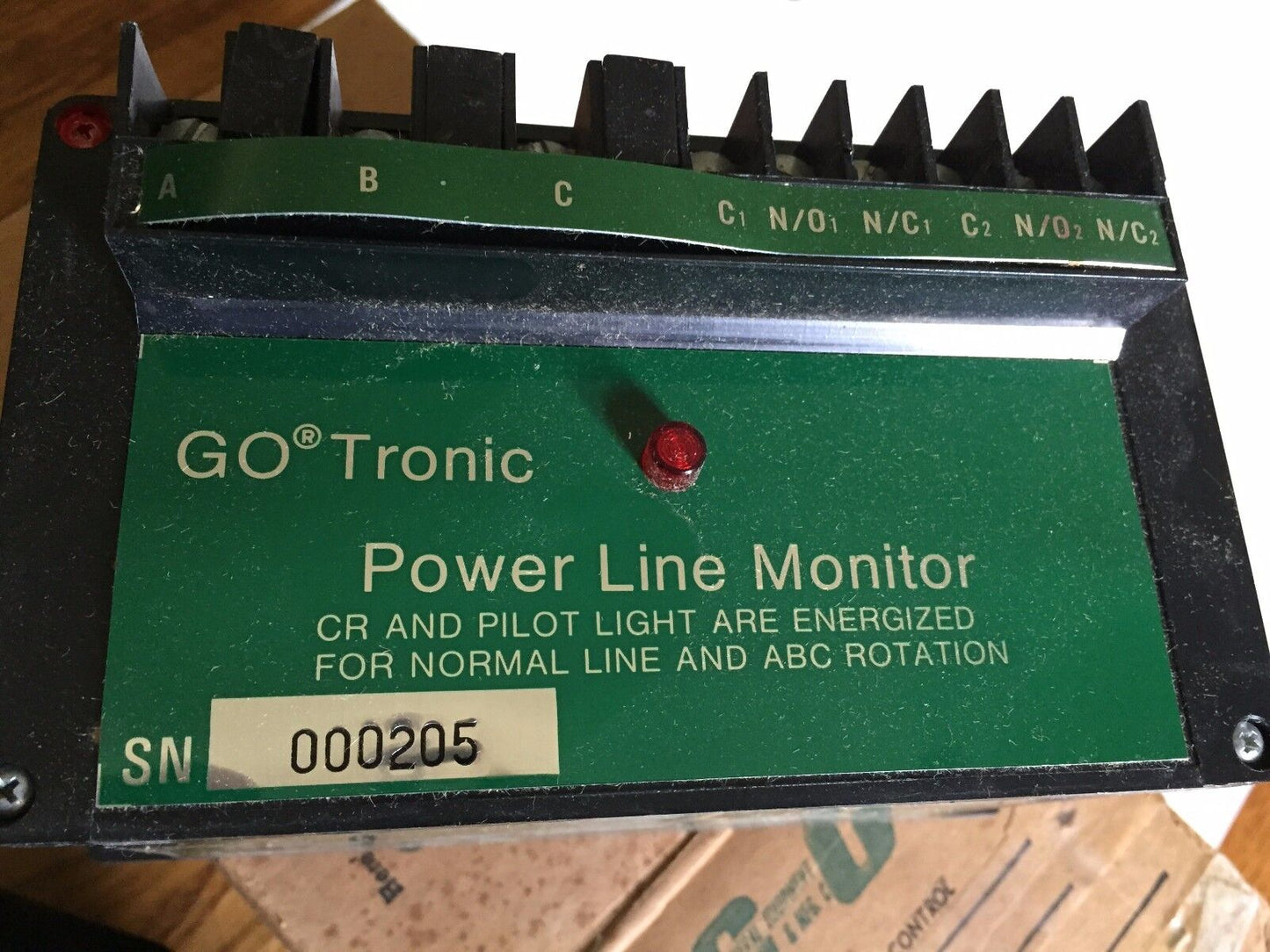 New Go Tronic 553100,Gotronic 553100 Power Line Monitor 240Vac,Cx
