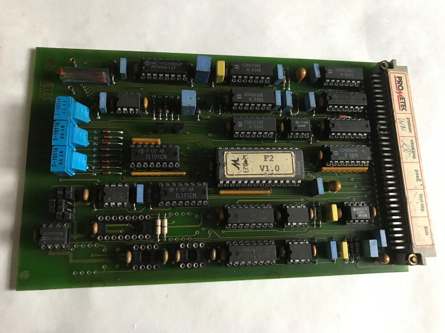 Prometec F2/001 Cnc Electrical Plc Control Board F2oo1 Germany,F2001,Su,Sv