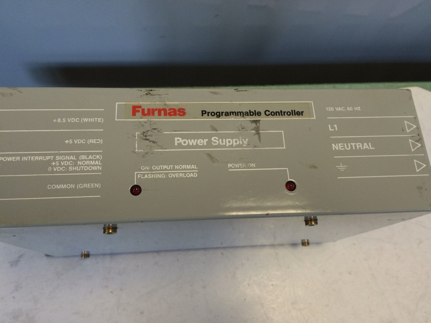 Furnas 96Pa5f Electric Co Power Supply Module 120Vac 60Hz 1Amp,Se