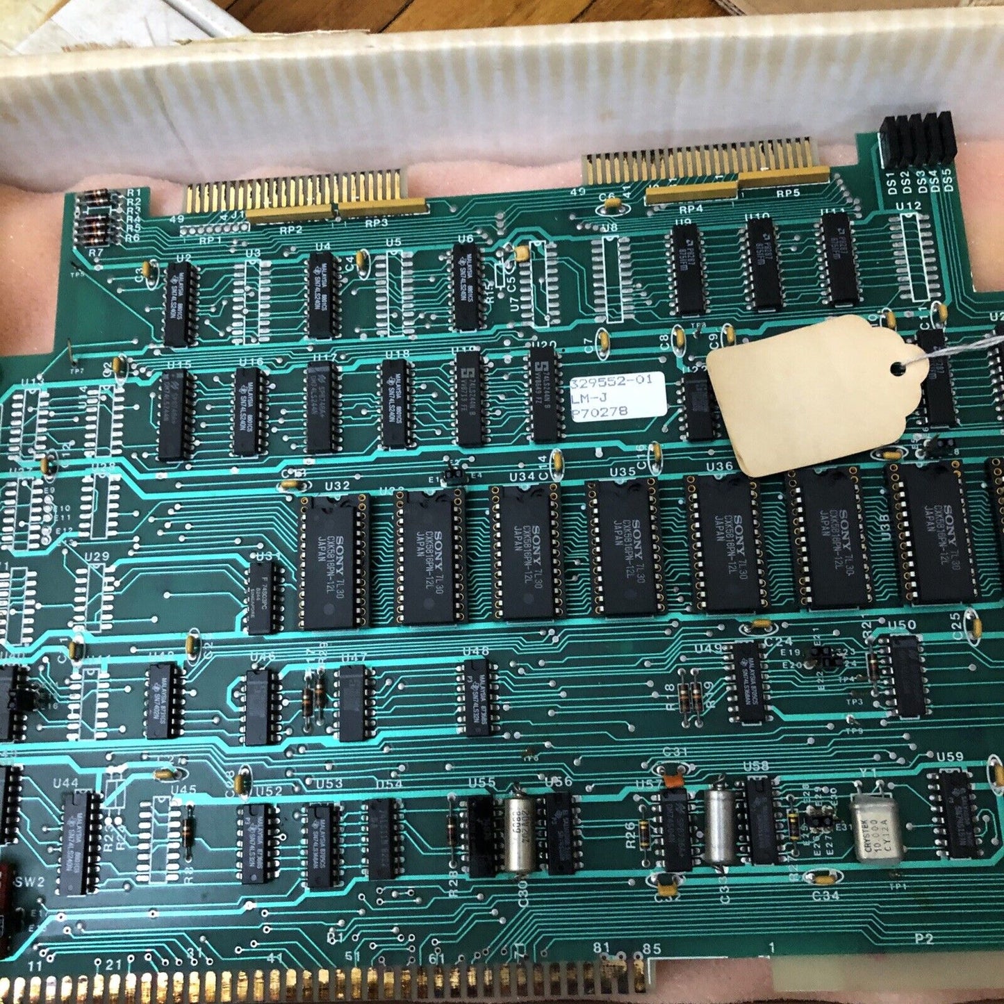 Forney 329552-01 Rev.F,Ecs-A119-01,D-329551-01,32955201 Pcb Board,Eb,Cw,Cr