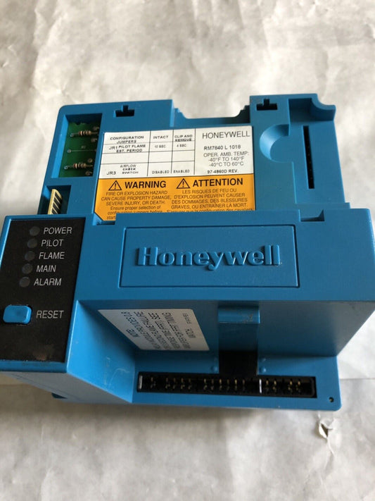 Honeywell Rm7840 L1018 Burner, Rm7840l1018,(One Balt Is Damaged But Works),Bl