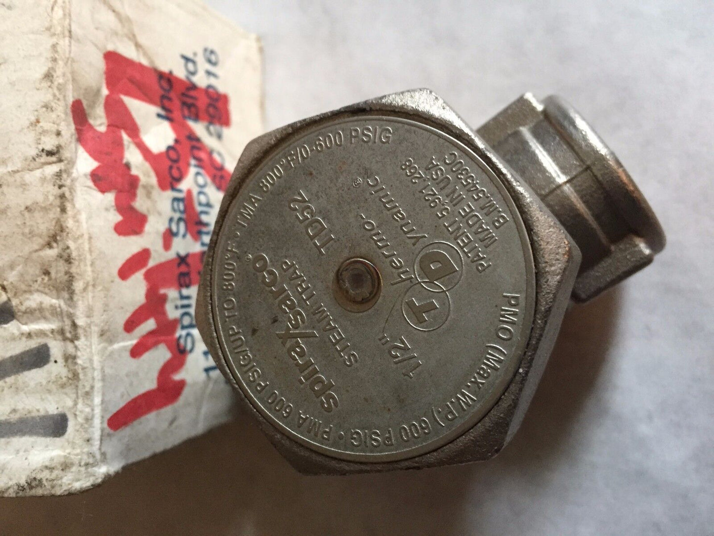 New 1/2" Spirax Sarco Td52 Steam Trap,Bm 54530C Thermo-Dynamic Steam Trap,Bt