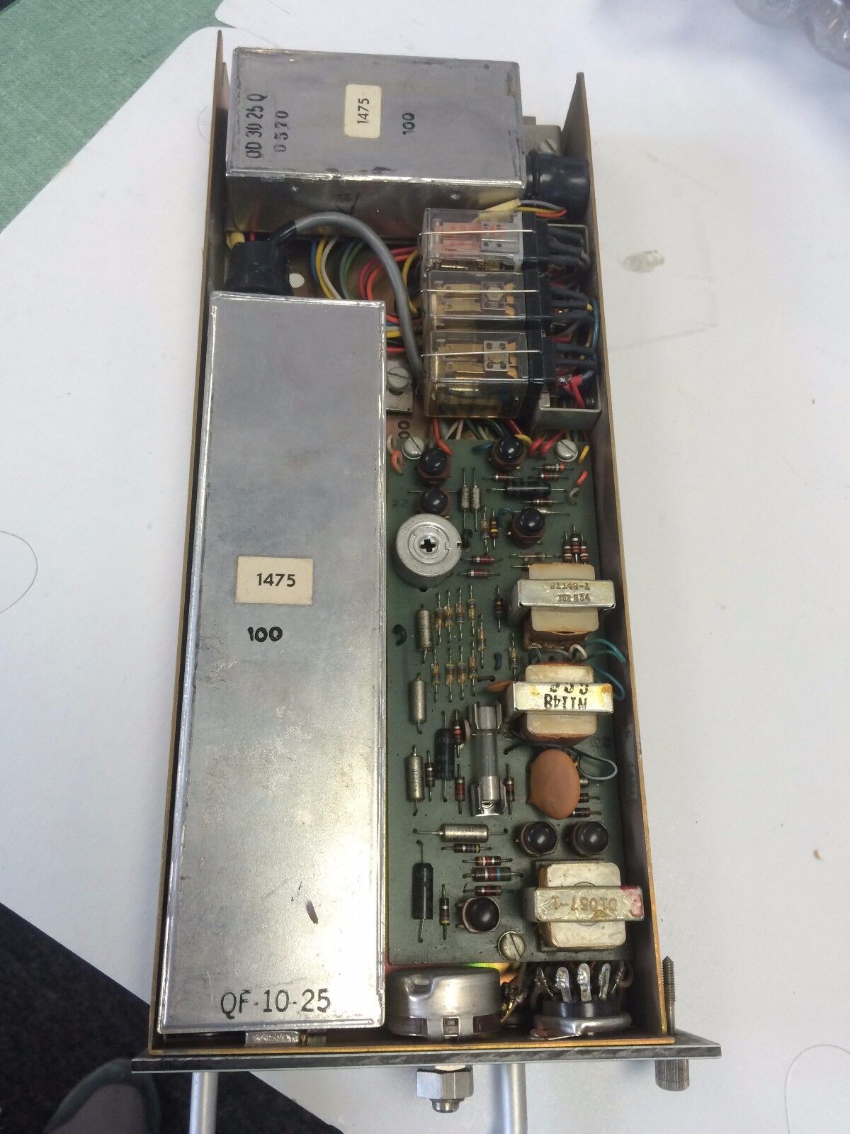 Quindar Qr-30 Electronics  Tone Receiver 1475Hz Qr-30-1475, Rec. Qr-30,Cr