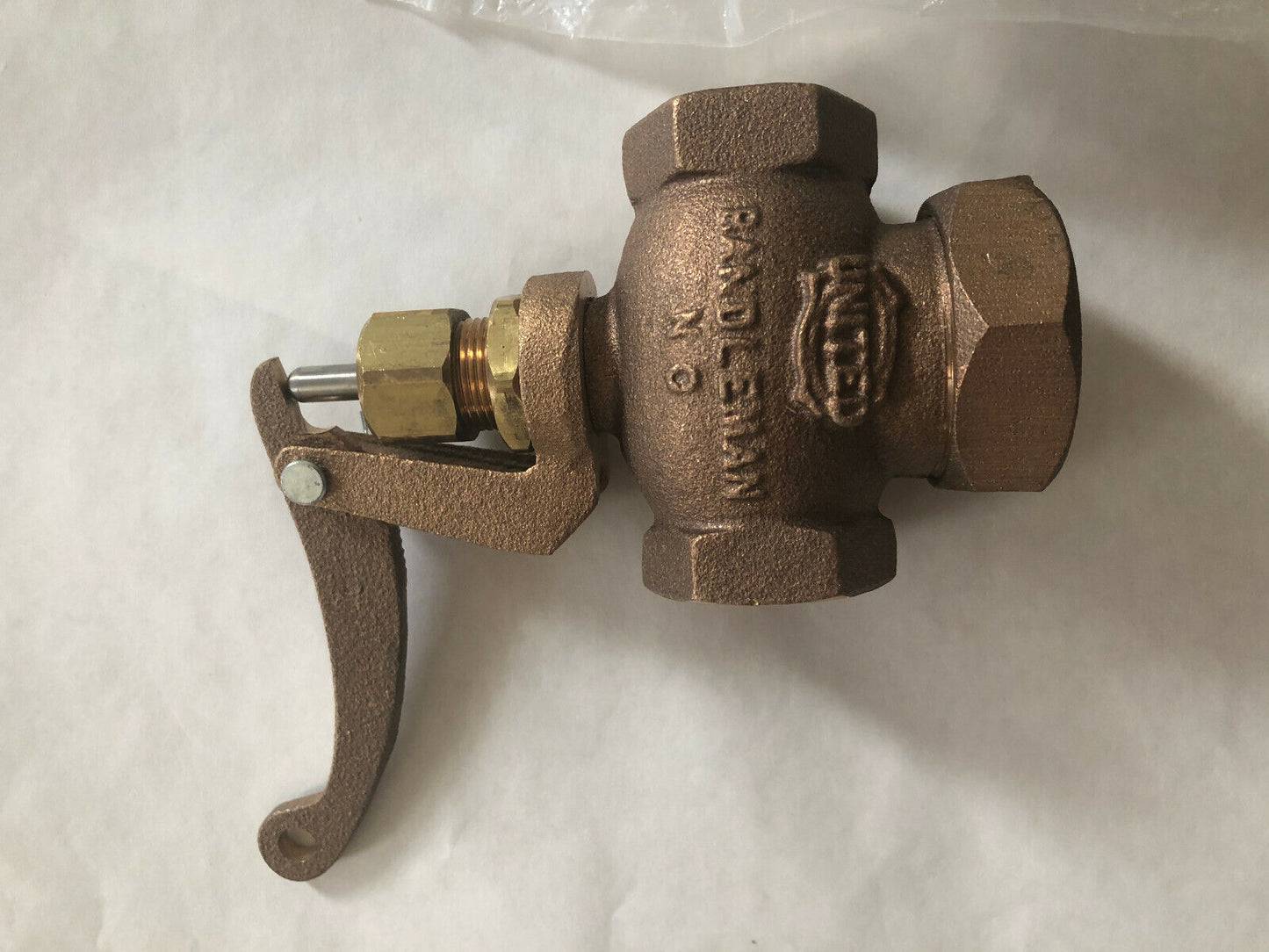 New 3/4 United Works Brass Whistle Valve 3/4" Ntp 200Wsp Live Steam Boiler Steam