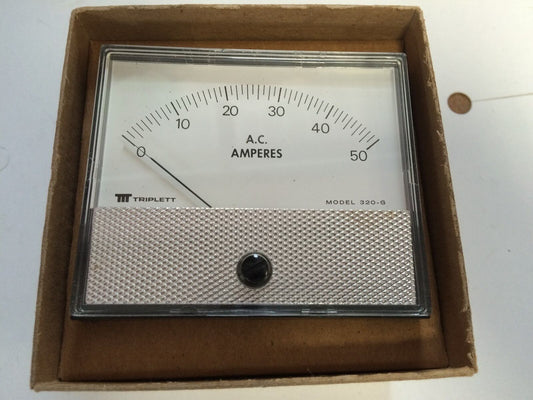 New Meter Metrics 320-G  A.C. Amperes,Triplett T320g,T320gl,Mmm-59016,De