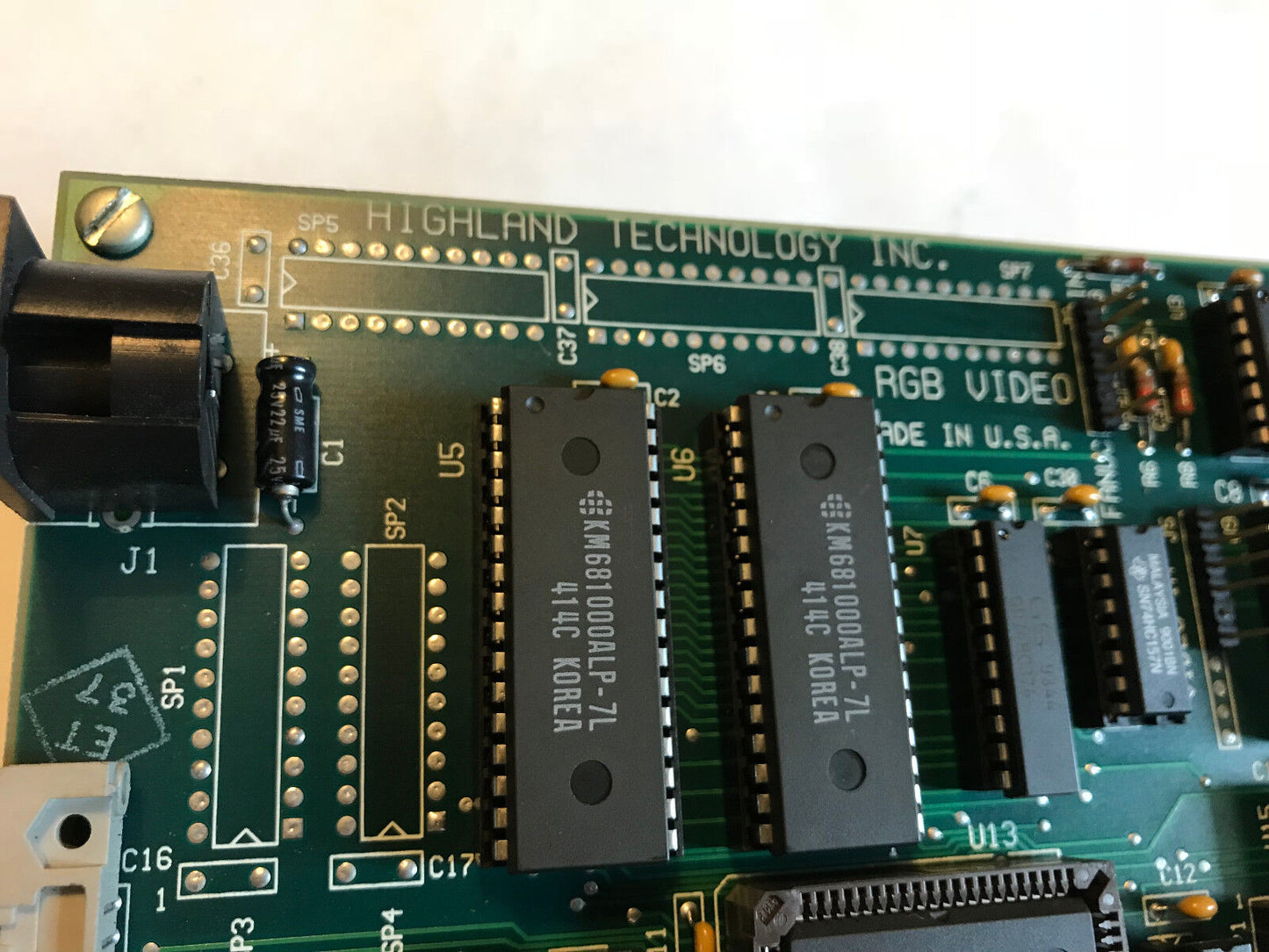 Highland Technology Cnc Highland Technology Rgb Video Circuit Board Ubrt,Ad