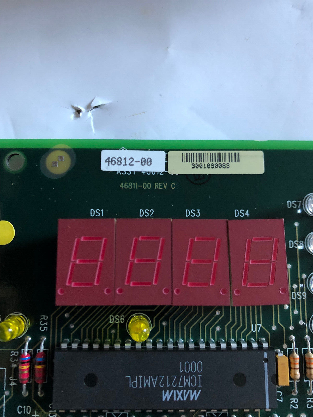 New Danaher Controls Hach 46812-00 For Cl17 Analyzer Control Board,46811-00,Cv