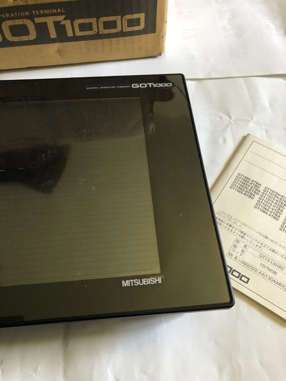 New Mitsubishi Gt1575-Stba Graphic Operation Terminal,Gt1575stba ,Bj