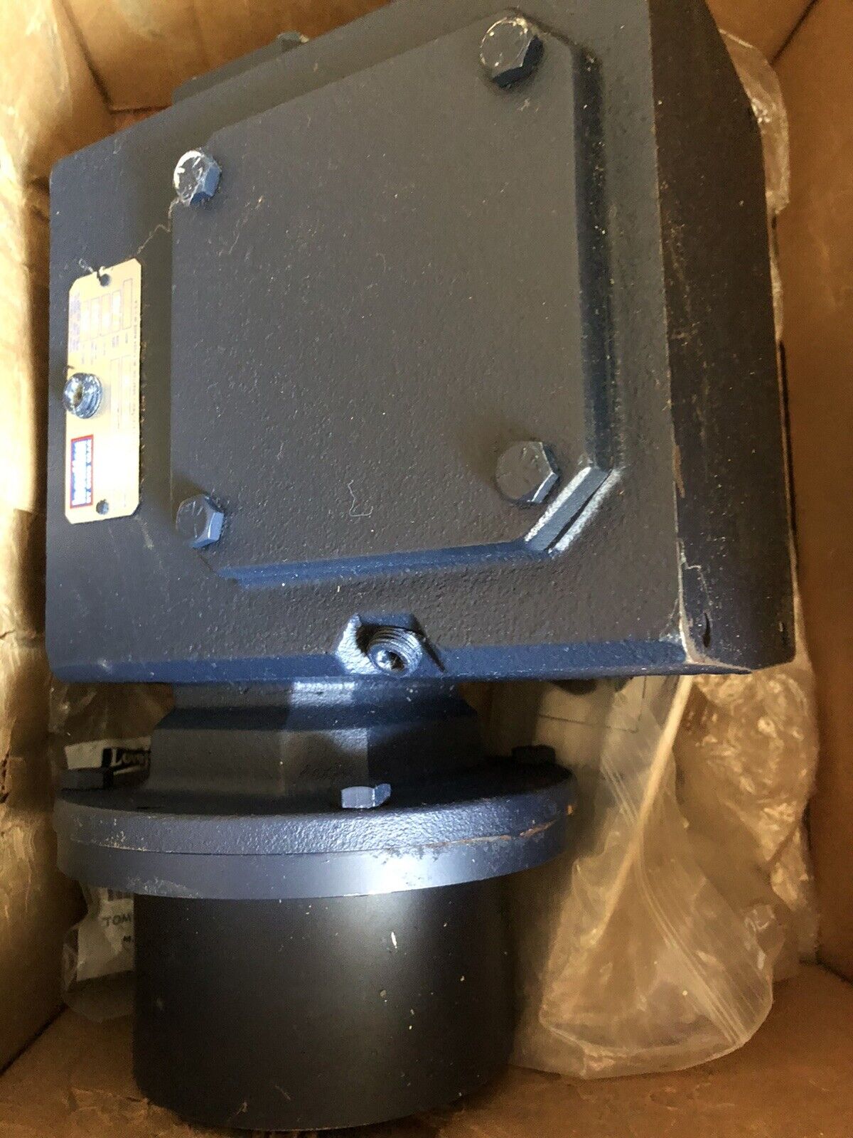 New Leeson Electric Co Motor W8265187.00,Bm826-60-L-56, 4.266Hp 7.5:1Rat,Tb