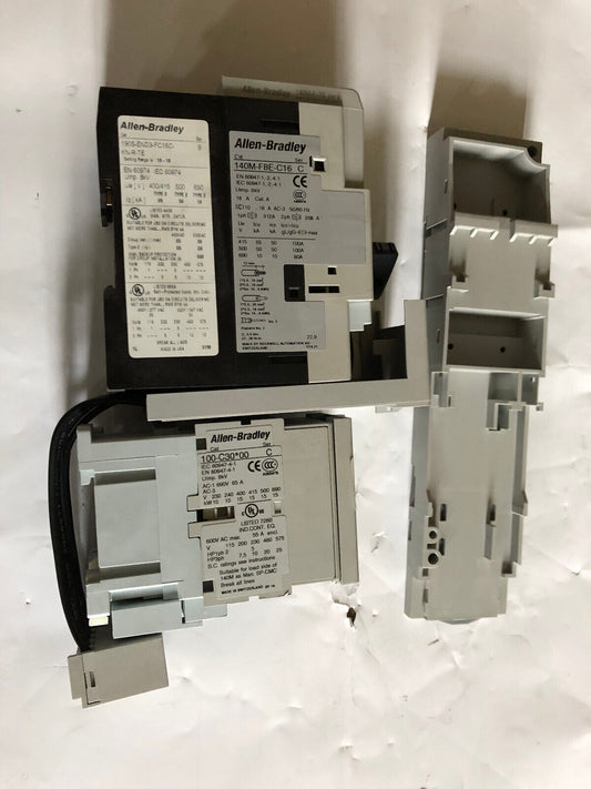 Allen Bradley 190S-End3-Fc16c-Kn-R-Te,140M-F8e 190S,100Fsc280 Compact Starter,Ay