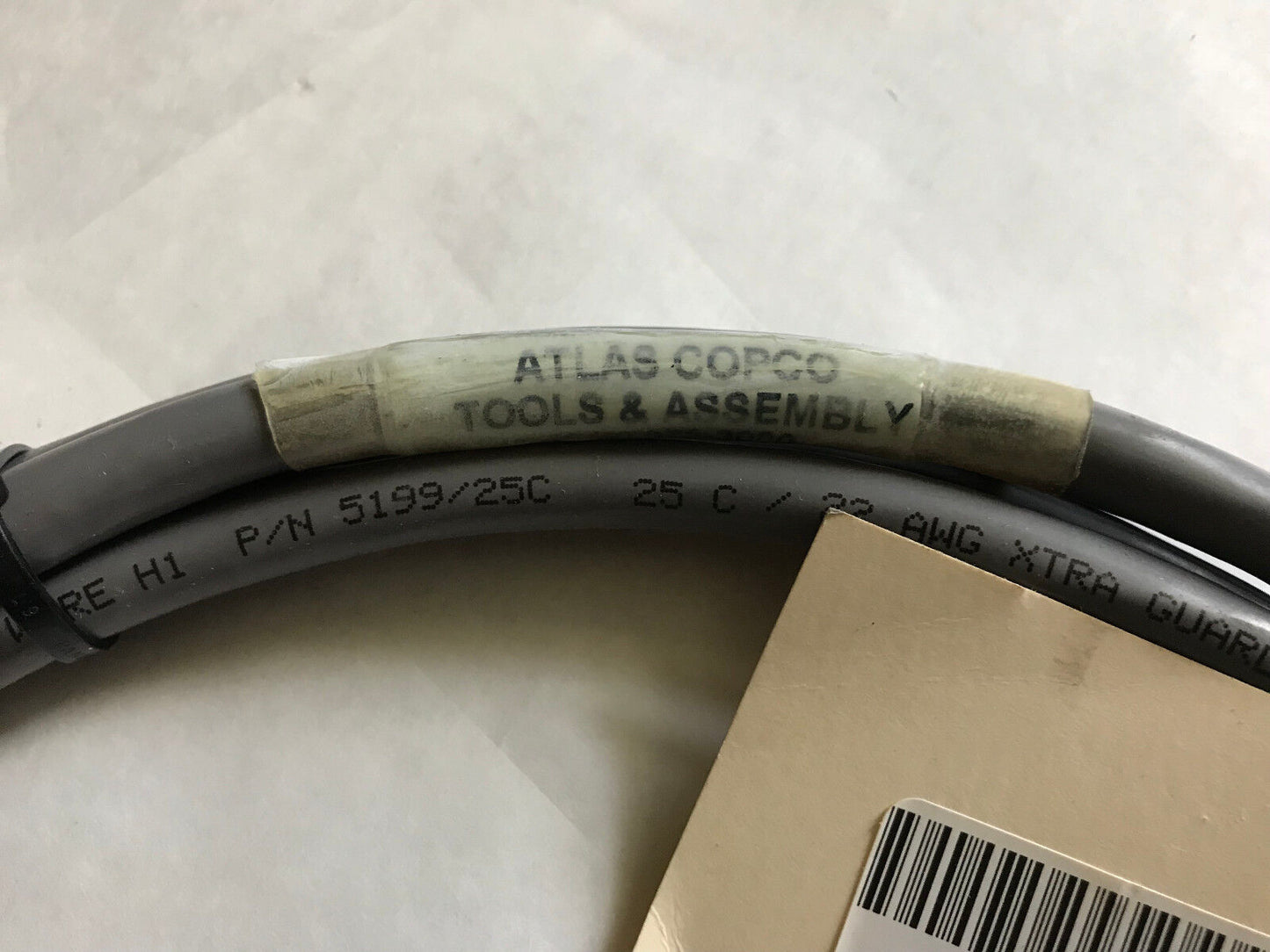 New Atlas Copco 9040104403-3M Electronic Tool Cable,25-Pin Po 100656 Cable,Ad