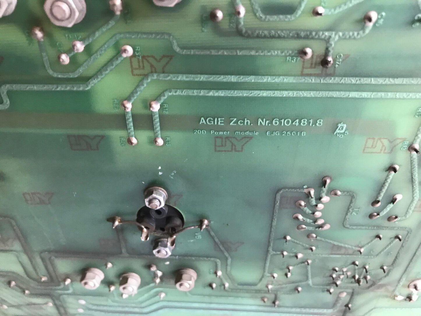 Agie Zch. 610481.8 20D Power Module,Agie 610481.8 Board Ejg2501b Edm 741935,Si